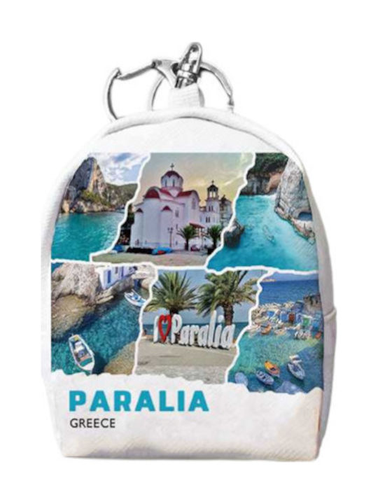 Wallet Souvenir Keychain Mini Set 10pcs Pvc Paralia 7*9*4.5cm 871789