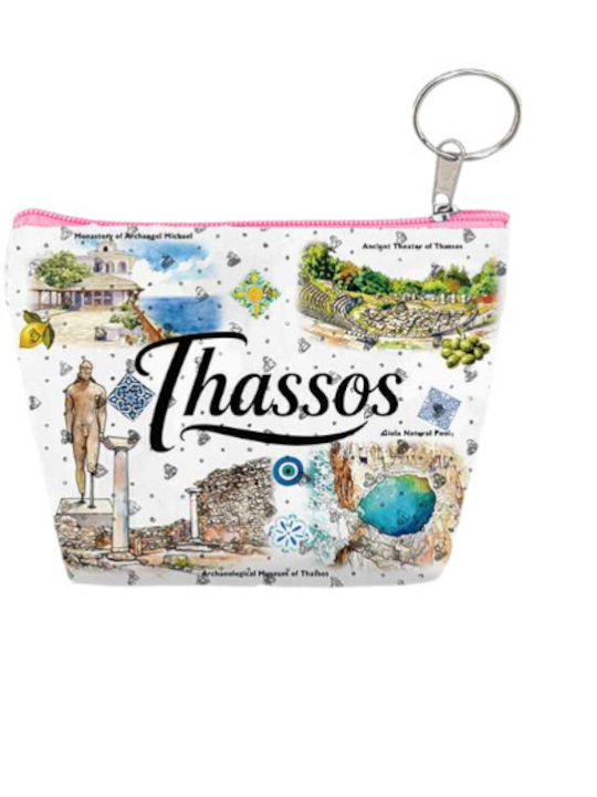 Wallet Souvenir Keychain Mini Set 10pcs PVC Thassos 11*7*4cm 871812