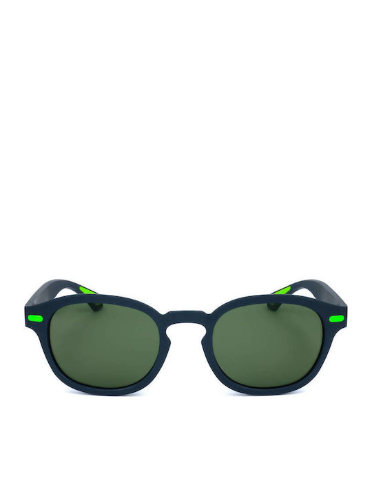 Lotto Unisex Sunglasses with Blue Frame and Gre...