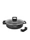 Starke Pro Tigaie Sauté din Aluminiu cu Capac cu Acoperire Antiaderentă 28cm