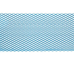 Autoline Auto Dekorative Grills 120cm x 20cm Blaue Farbe