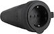 Schuko Plugs Abl 100000049 Original Schuko Rubber TPE Black Sleeve IP44
