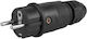 Φις Ρεύματος Abl 100000068 Professional Schuko & Fr-be Elamid-2k Black Sv Ip54