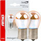 AMiO Car Lamps PY21W-BAU15s Halogen Orange 12V ...