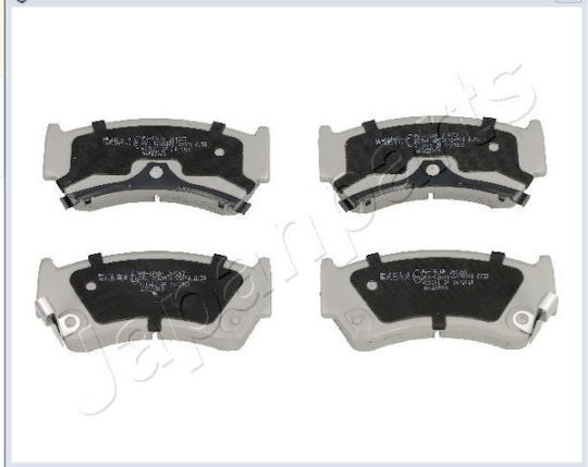 Pa-191af Brake Pads Nissanalmen15 1.4 00 247x18 Japan Parts 1tm