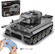 Jamara 402894 Cada Panzer Tiger 1:35 Σετ Δομικών Τετραγώνων 925 Κομμάτια Γκρι Τηλεχειριστό Δεξαμενή