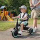 ToyMarkt Tricycle Bicycle with Parental Handle Black