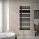 LuxeBath Πετσετοκρεμάστρα Μπάνιου 1400x600 Μαύρη