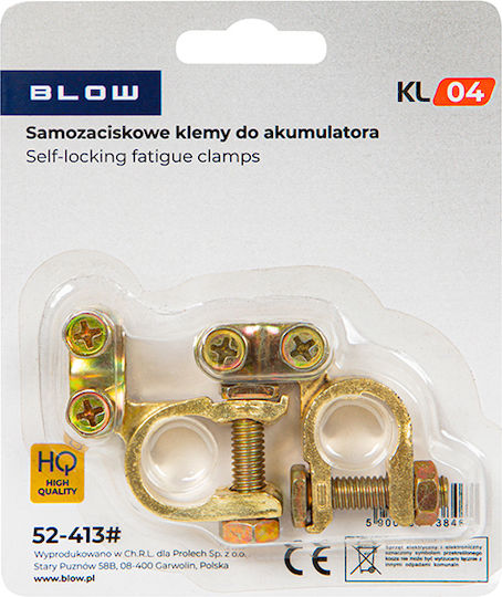 Car Battery Terminals Self-Locking Kl04 Blow 2 Pcs