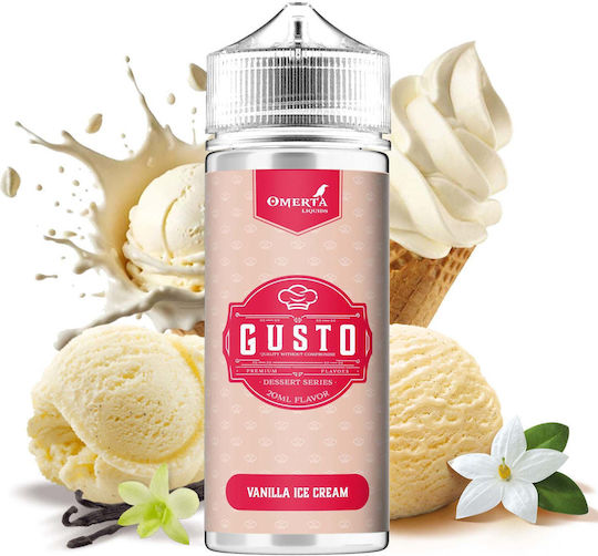 Omerta Shot de Aromă Gusto 20ml 1 Bucată Înghețată de Vanilie