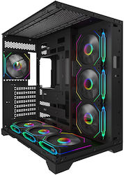 Aqirys Europa Gaming Midi Tower Кутия за Компют...