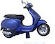 Model Static Vespa Primavera 150 Scuter Albastru 1:18