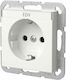 Gira 446203 Schuko Bsf + Sh System 55 Reinweiß