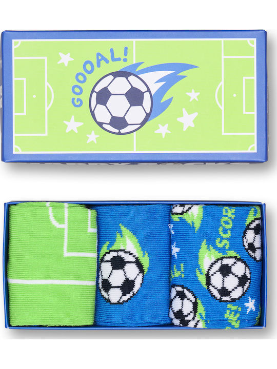 Happy Socks Kids' Socks Blue 3 Pairs