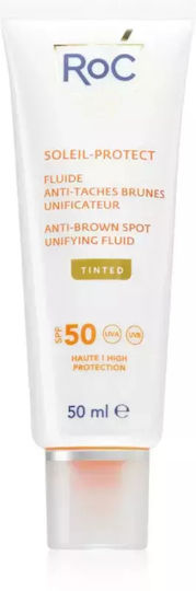 Soleil Protect Anti Αντηλιακή Λοσιόν SPF50 με Χρώμα 50ml
