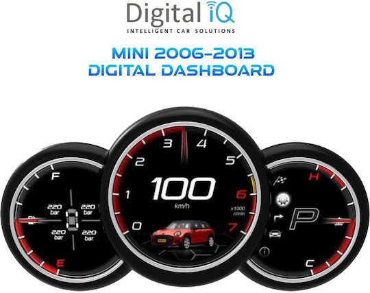 Digital Iq Ddd 964_dc Digital Cluster Mini Cooper R56 R57 Mod 2006-2013