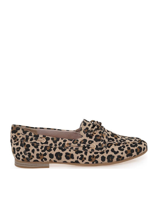 Marco Tozzi Γυναικεία Loafers σε Καφέ Χρώμα
