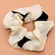 Емприме Ластик За Коса Scrunchies Бял