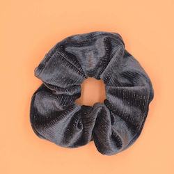 Scrunchies Glitter Elastic pentru Păr Gri