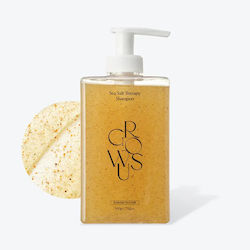 Growus Sea Salt Therapy Sampon pentru Scalp Sensibil Împotriva Mătreții și Căderii Părului pentru Păr Gras 500ml Growus Sea Salt Therapy Sampon pentru Scalp Sensibil Împotriva Mătreții și Căderii Părului pentru Păr Gras 500ml