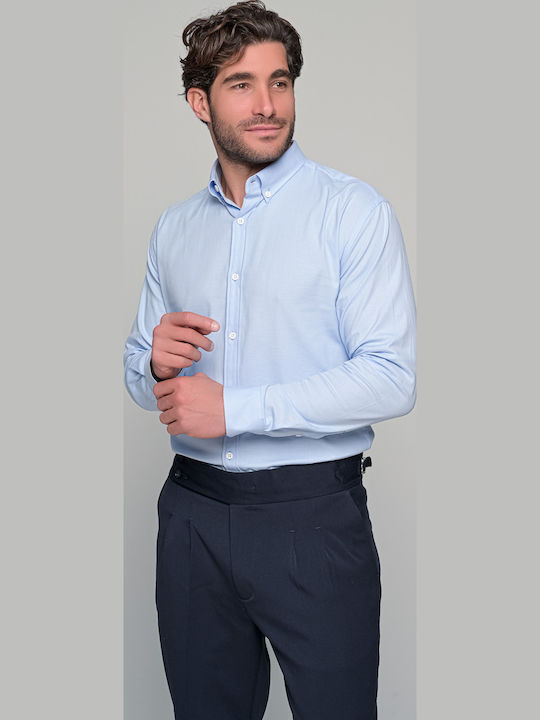 Ben Tailor Harmony Long Sleeve Shirt Light Blue