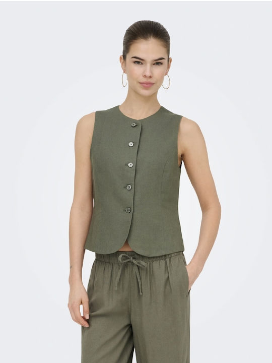 Only Khaki Women's Vest