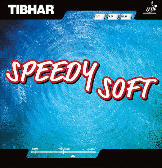Tibhar Λάστιχο Ρακέτας Ping Pong σε Μαύρο χρώμα 27264