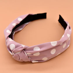 Polka Dot Pink Headband