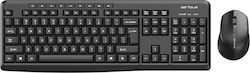 Serioux Kabellos - Tastatur & Maus Set mit Englischer US Tastatursprache Serioux Kabellos - Tastatur & Maus Set mit Englischer US Tastatursprache