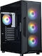 Zalman I3 Neo V2 RGB Gaming Midi Tower Κουτί Υπ...