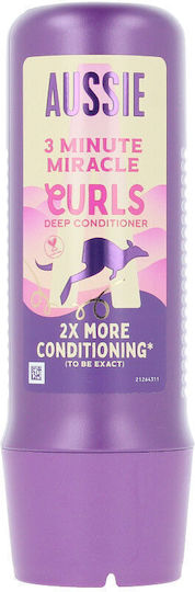 Aussie 3 Minutes Miracle Lockige Haarspülung Hydratation für Lockige Haare 250ml