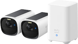 Eufy Σύστημα Παρακολούθησης E40 2 Ασύρματων Καμερών 4MP Eufy Σύστημα Παρακολούθησης E40 2 Ασύρματων Καμερών 4MP