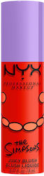 NYX Professional Makeup Liquid Ρουζ The Simpsons Juicy 8gr 8ml