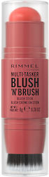 Rimmel Multi-tasker Blush 'n' Brush Stick Ρουζ ...
