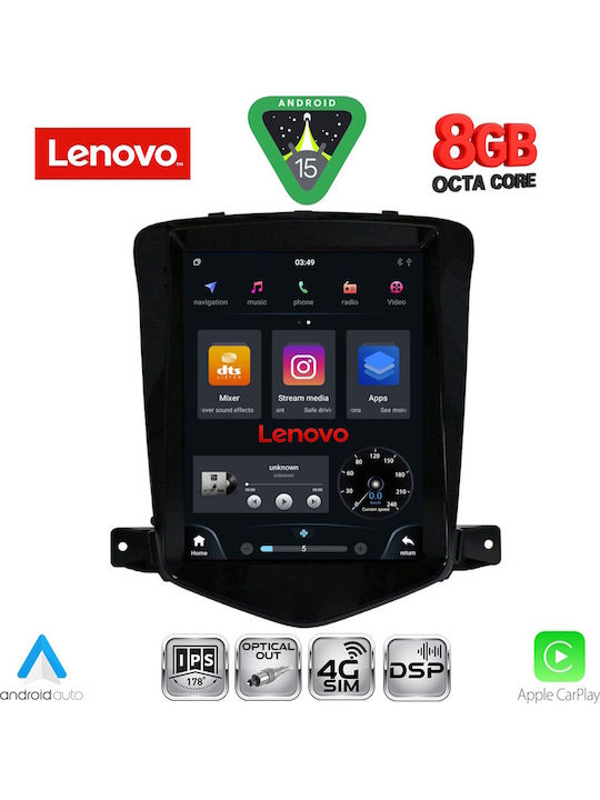 Lenovo Ssw 10925_cpa Tesla Style Chevrolet Cruze Mod 2008-2012 Auto-Audiosysteme