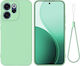 Solid Color Silicone Green Back Cover (Oppo Reno15 F)