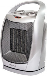 Keramik Ventilatorenheizung Allgemeine Verwendung Grau 1500W Keramik Ventilatorenheizung Allgemeine Verwendung Grau 1500W