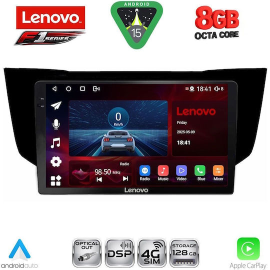 Lenovo Car Audio System for Lexus RX300 2003-2008 Bluetooth USB WiFi GPS Apple CarPlay Android Auto with 9" Touch Screen