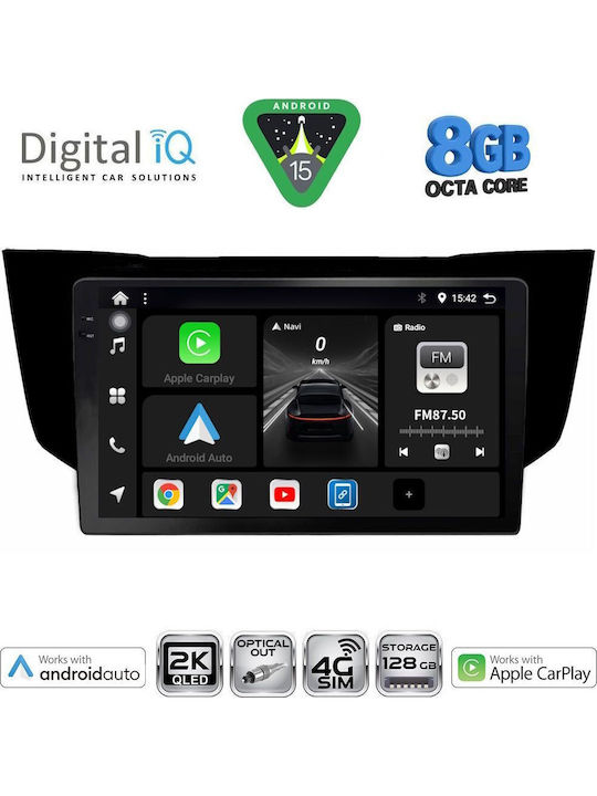 Digital IQ Car Audio System for Lexus RX300 2003-2008 Bluetooth USB WiFi GPS Apple CarPlay Android Auto with 9" Touch Screen