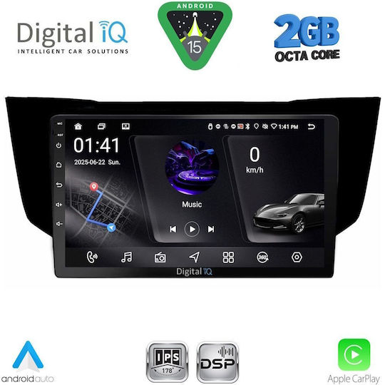 Digital IQ Car Audio System for Lexus RX300 2003-2008 Bluetooth USB WiFi GPS Apple CarPlay Android Auto with 9" Touch Screen
