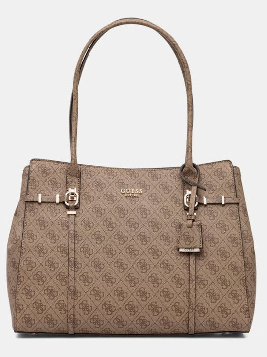Guess Guess Damen Schulter Shopper Tasche Beiges