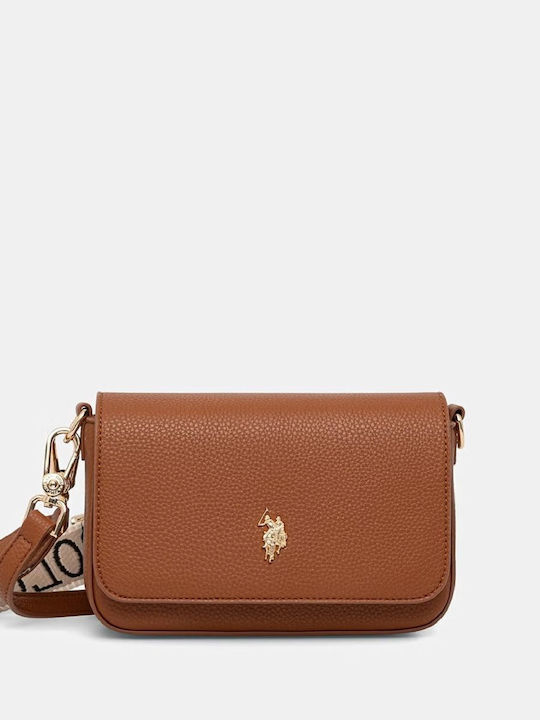 U.S. Polo Assn. Women's Shoulder Bag Brown