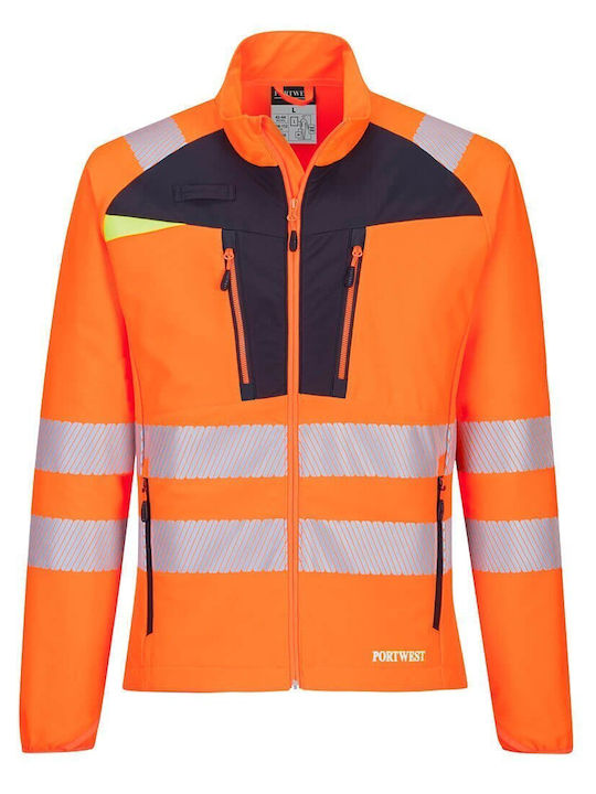 Portwest Pro Work Jackets Reflective Orange