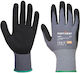 Portwest Wasserdichte Sicherheitshandschuhe Schwarz Nitril/Polyester