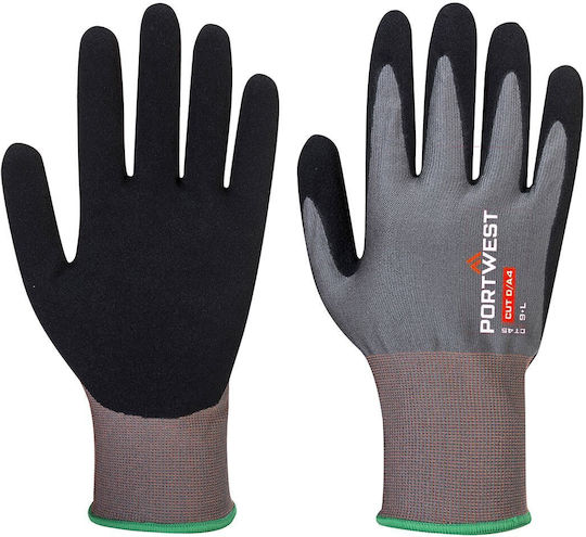 Portwest Portwest Arbeitshandschuhe Grau Nitril/Polyester