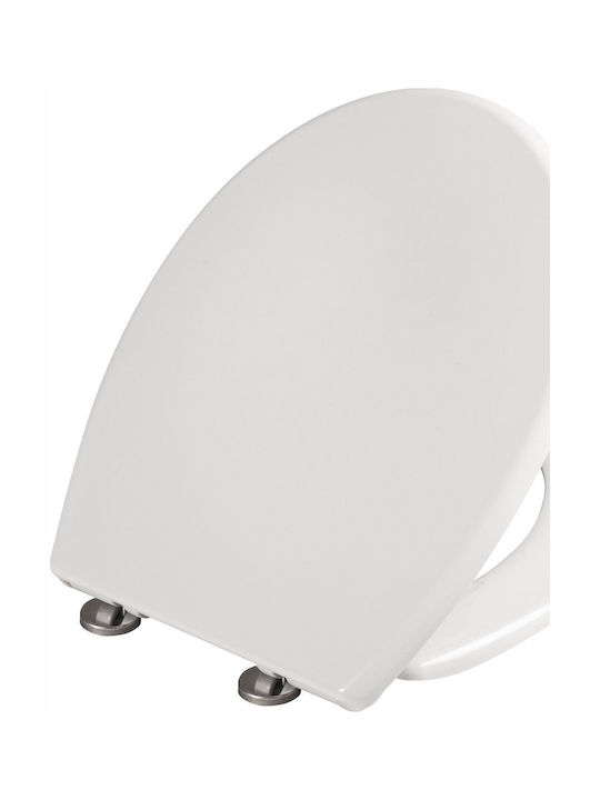 Granitan Toilet Seat Soft Close Plastic White