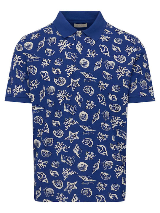 Polo Short Sleeve Blouse Royal