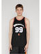 Sleeveless T-Shirt Jetblack