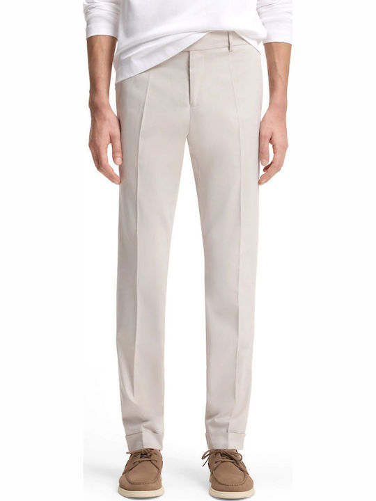 Boss Genius Παντελόνι σε Slim Εφαρμογή Light Grey