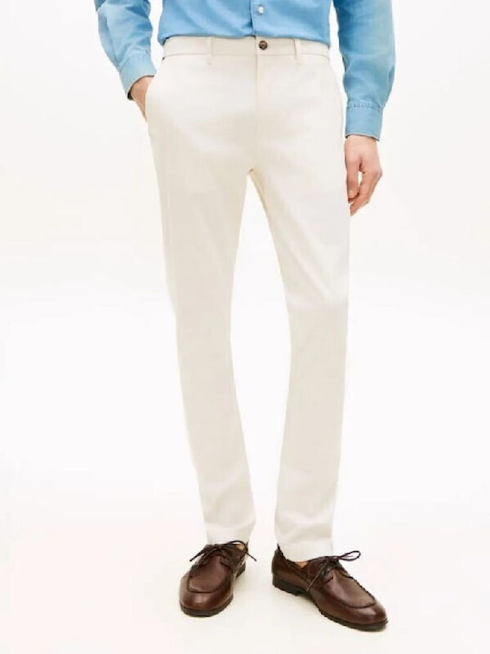 Tommy Hilfiger Elastic Beige Men's Trousers MW0...